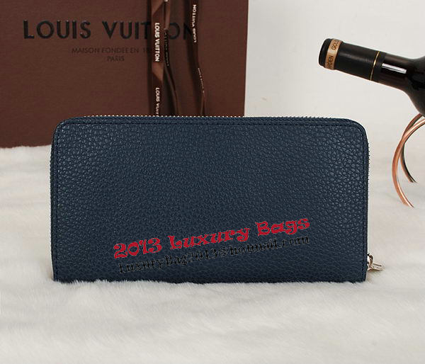 Louis Vuitton Grainy Leather Zippy Wallet M60017