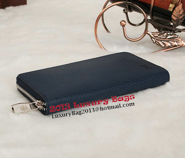 Louis Vuitton Grainy Leather Zippy Wallet M60017