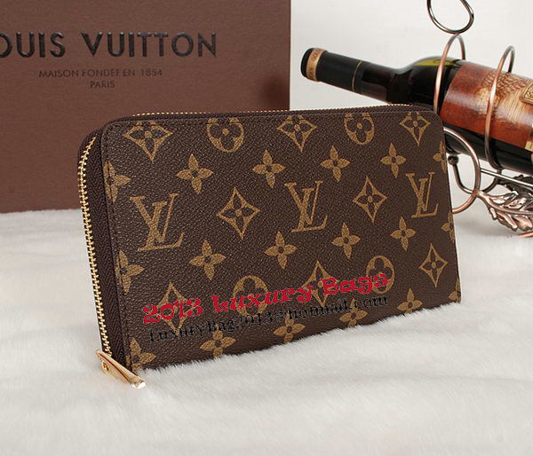 Louis Vuitton Monogram Damier Canvas Zippy Wallet M60002