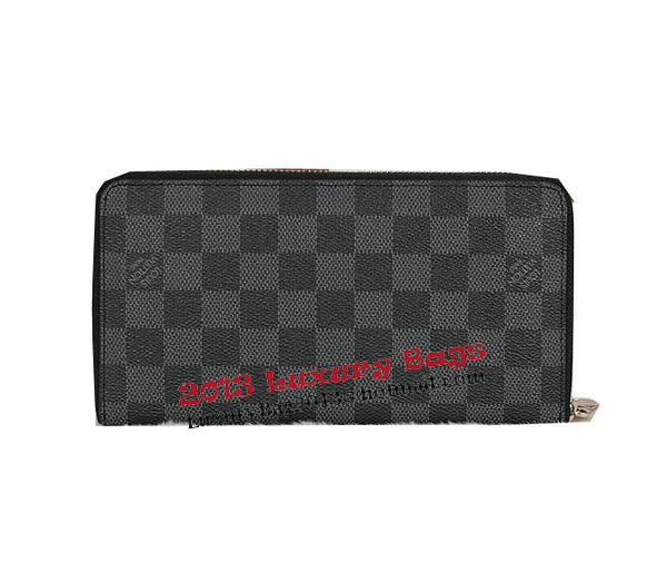 Louis Vuitton Monogram Damier Canvas Zippy Wallet M60002