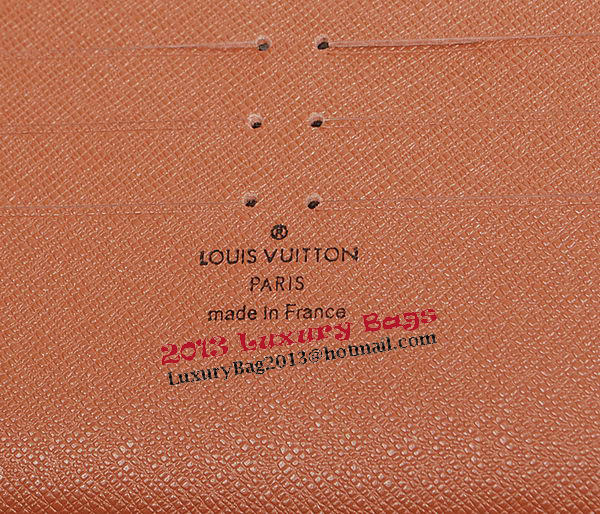 Louis Vuitton Monogram Damier Canvas Zippy Wallet M60002