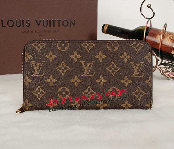 Louis Vuitton Monogram Damier Canvas Zippy Wallet M60002