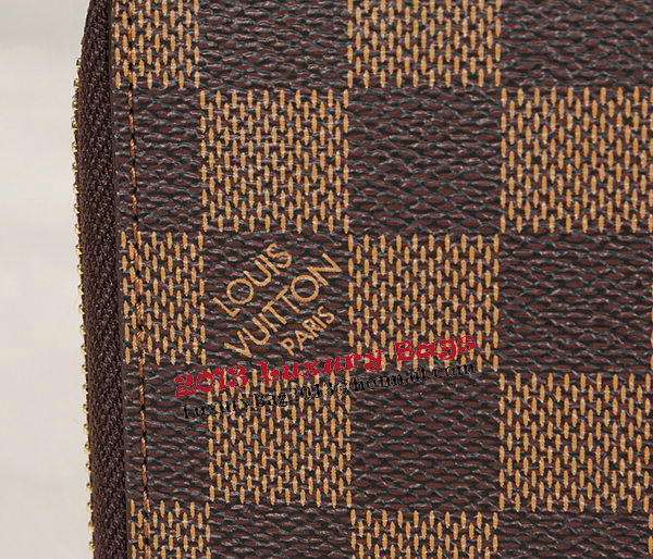 Louis Vuitton Monogram Damier Canvas Zippy Wallet M60002