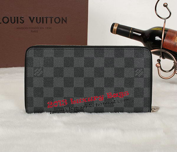 Louis Vuitton Monogram Damier Canvas Zippy Wallet M60002