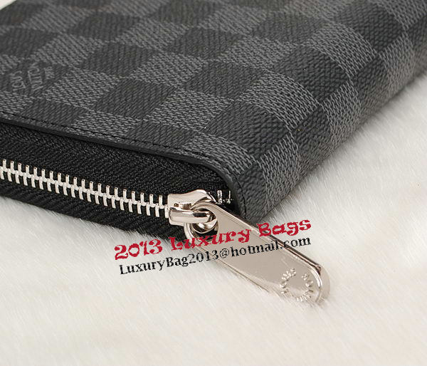 Louis Vuitton Monogram Damier Canvas Zippy Wallet M60002