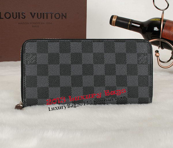 Louis Vuitton Wallets Monogram Damier Canvas Zippy N60015