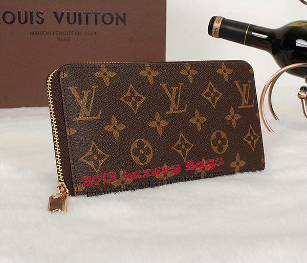 Louis Vuitton Wallets Monogram Damier Canvas Zippy N60015