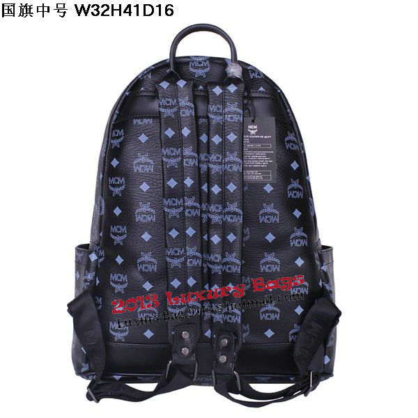 MCM Medium Flag of UK Backpack MC5173 Black