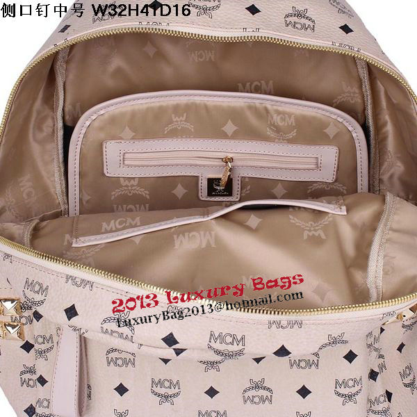 MCM Medium Stark Backpack MC2446 Beige