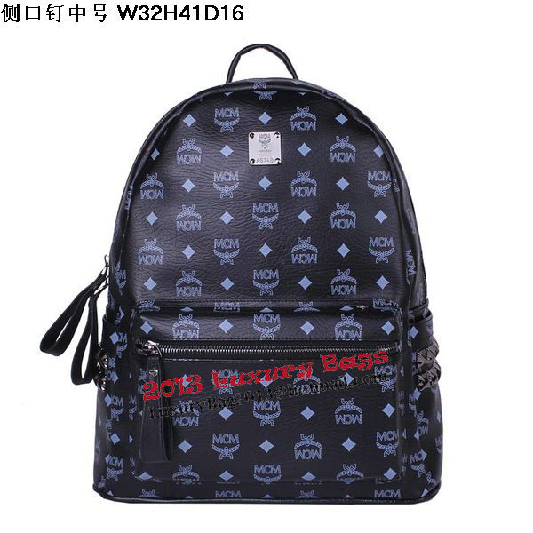 MCM Medium Stark Backpack MC2446 Black