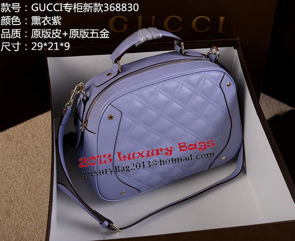 Gucci Tote Bag Original Leather 368830 Lavender