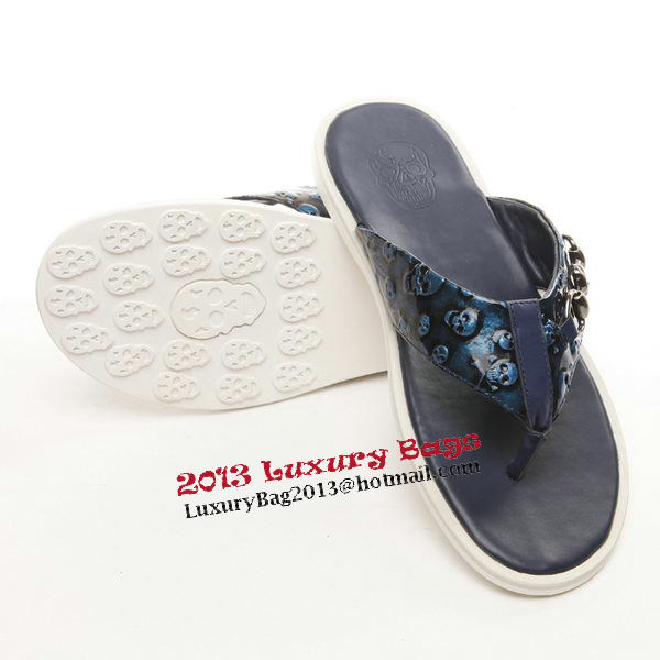 ALEXANDER MCQUEEN Slipper MCQ236 Blue