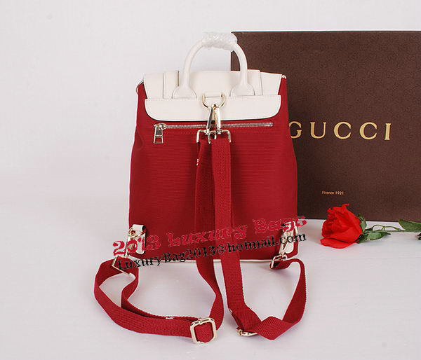 Gucci Canvas BackPack 350880 Wine