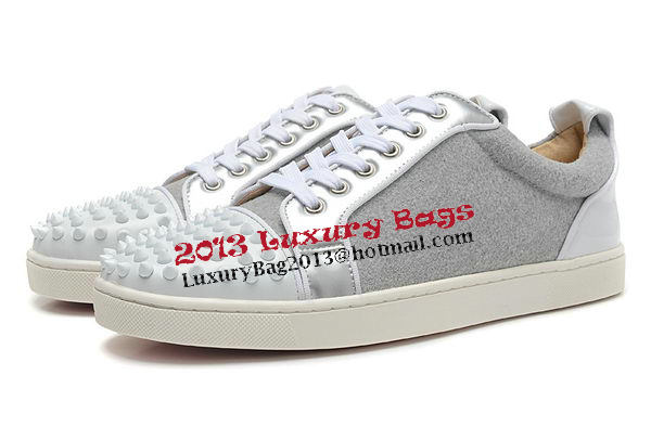 Christian Louboutin Casual Shoes CL823 Silver