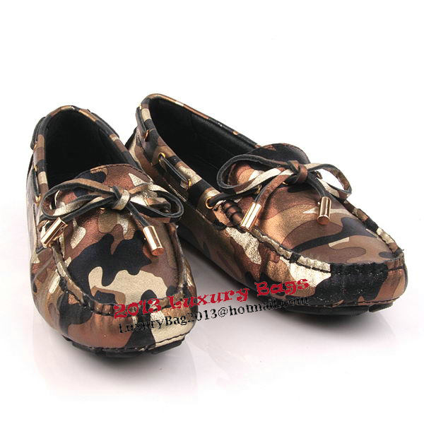 Valentino Calfskin Ballerina Flat VT163 Brown