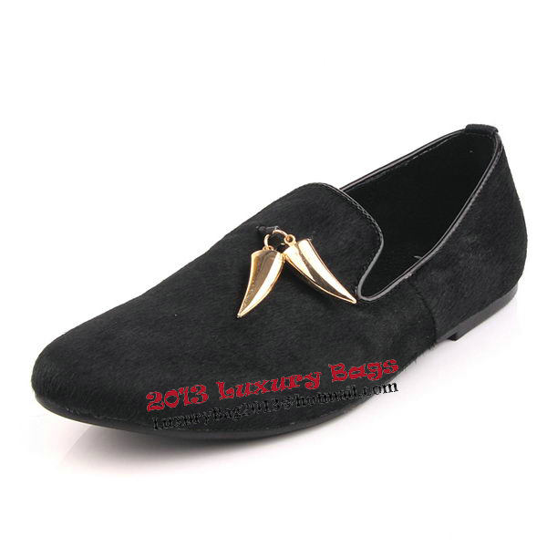 Giuseppe Zanotti Ballerina Flat GZ0360 Black