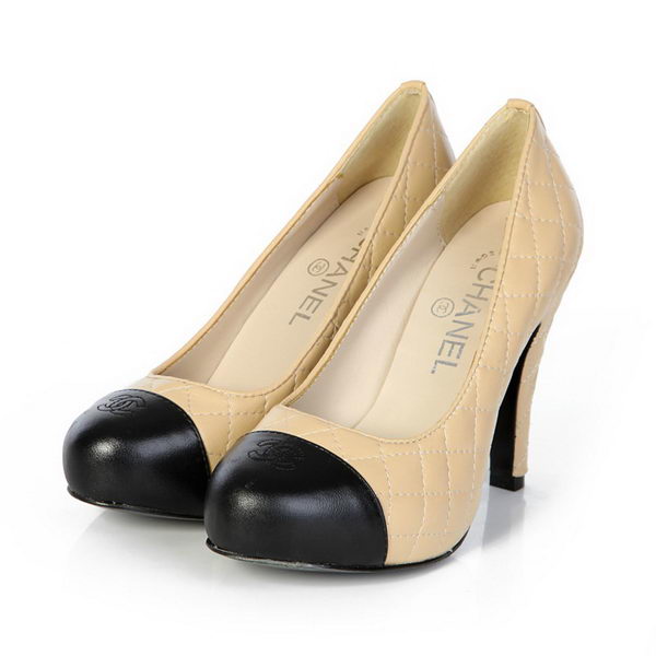 Chanel Sheepskin Leather Pump CH0959 Apricot