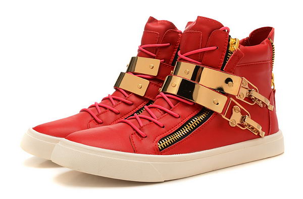 Giuseppe Zanotti Sneakers Sheepskin Leather GZ0368 Red