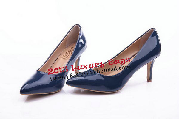 Salvatore Ferragamo Patent Leather Pump FL0460 Royal