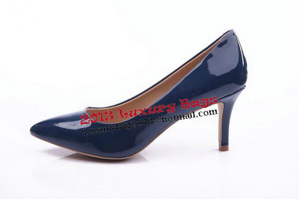 Salvatore Ferragamo Patent Leather Pump FL0460 Royal