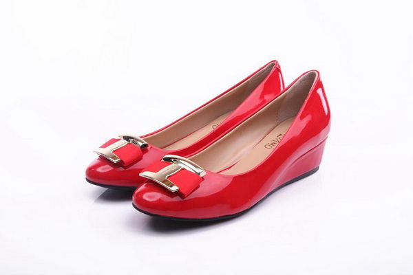 Salvatore Ferragamo Patent Leather Pump FL0461 Red