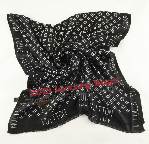 Louis Vuitton Scarves Cashmere LV6716 Black