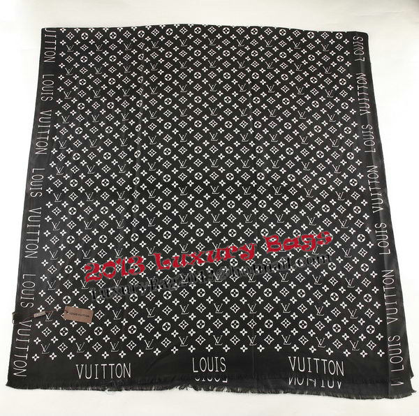 Louis Vuitton Scarves Cashmere LV6716 Black