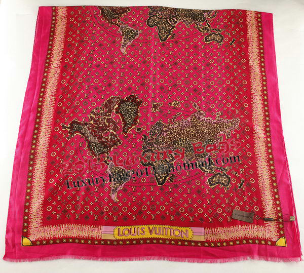 Louis Vuitton Scarves Cashmere LV6719A Rose