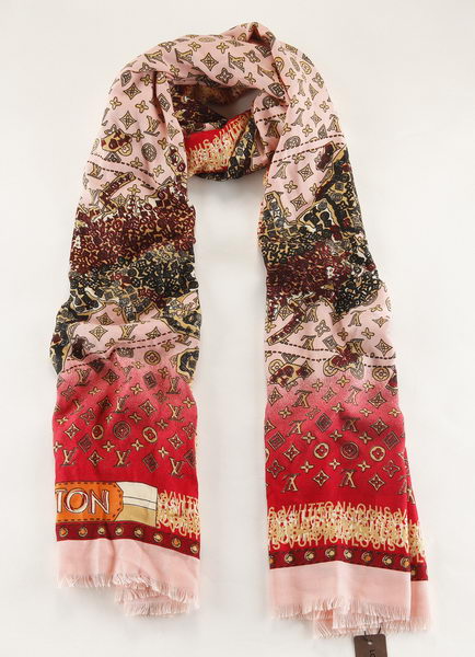 Louis Vuitton Scarves Cashmere LV6719C Pink