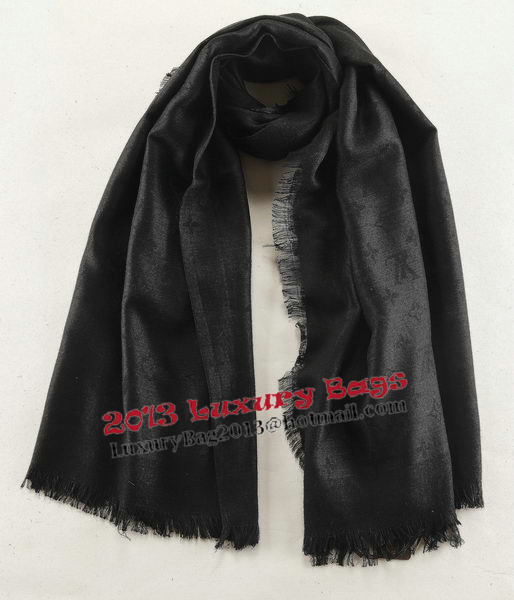 Louis Vuitton Scarves Cotton LV6723C Black