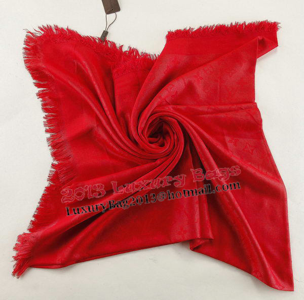 Louis Vuitton Scarves Cotton LV6723D Red