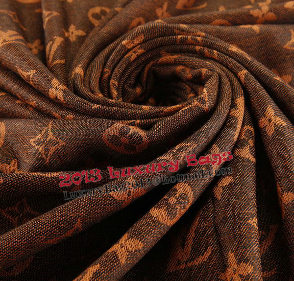 Louis Vuitton Scarves Cotton LV6723E Brown