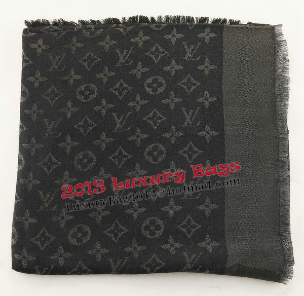 Louis Vuitton Scarves Cotton LV6724F Black