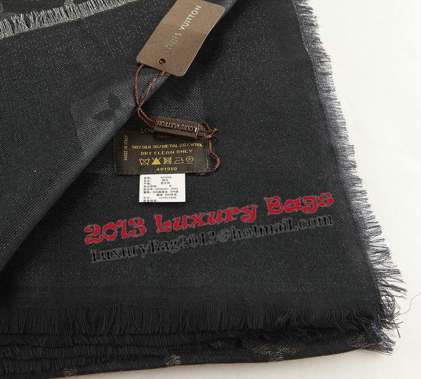 Louis Vuitton Scarves Cotton LV6725B Black