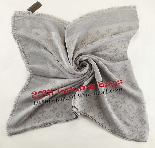 Louis Vuitton Scarves Cotton LV6725E Gray