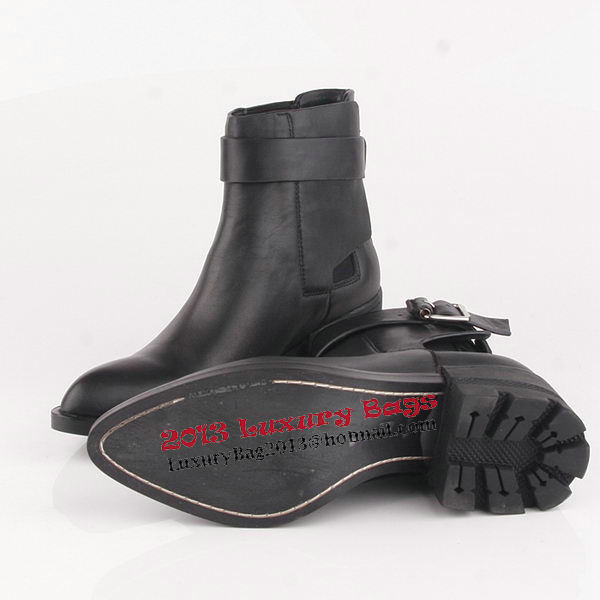 Alexander Wang Sheepskin Leather Ankle Boot AW090 Black