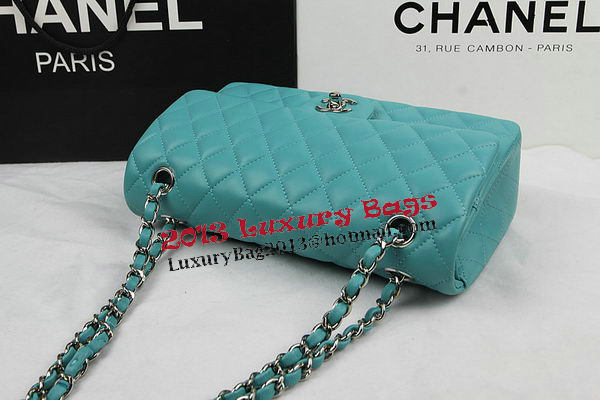 Chanel 2.55 Series Bags Green Original Leather CFA1112 Silver