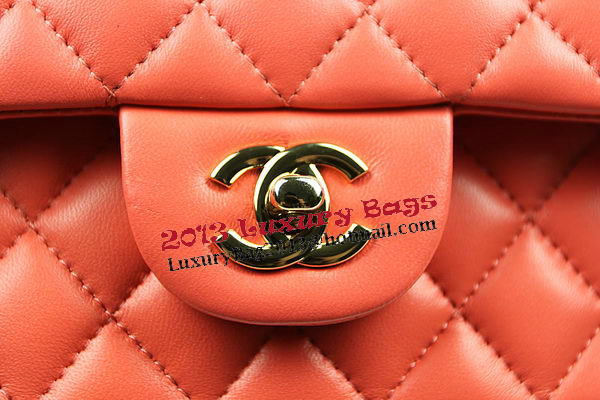 Chanel 2.55 Series Bags Orange Original Leather CFA1112 Gold