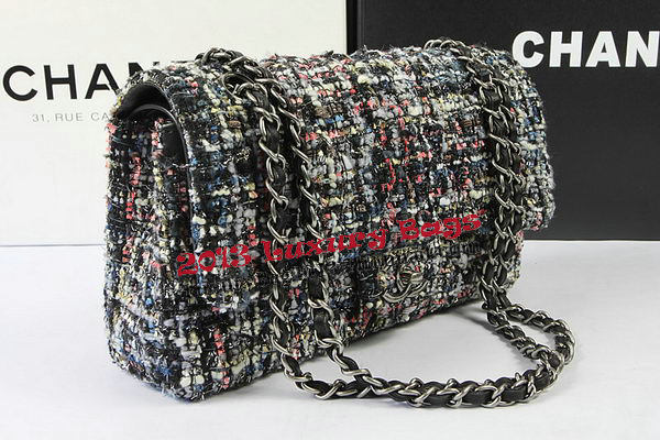 Chanel 2.55 Series Flap Bags Original Fabric CHA01112 Grey