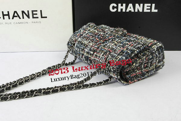 Chanel 2.55 Series Flap Bags Original Fabric CHA01112 Grey