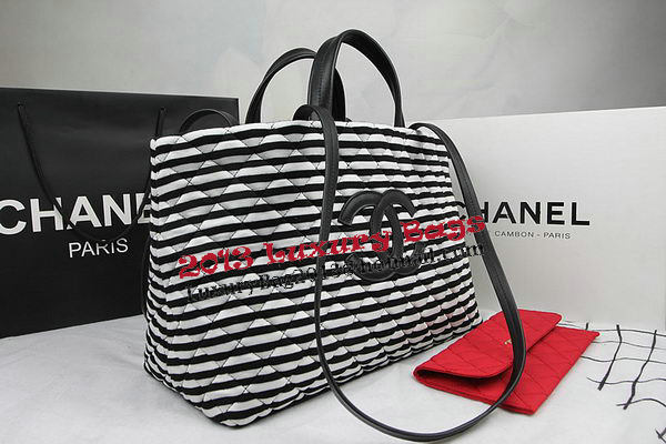 Chanel Cuise 2015 Tote Bag Fabric A94302 Black