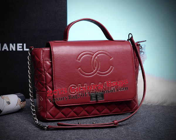 Chanel Cuise 2015 Tote Bag Original Leather A66338 Red