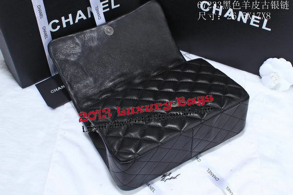 Chanel Sheepskin Leather Flap Bags A67233 Black