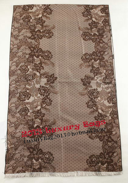 Valentino Scarves Cashmere VT6735B Brown