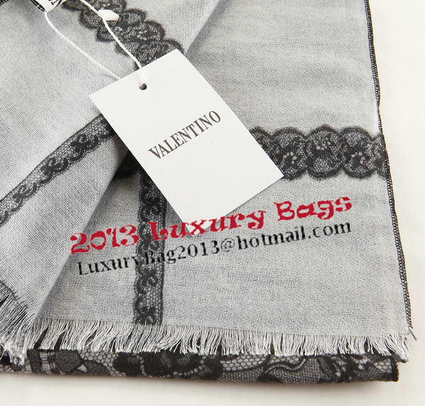 Valentino Scarves Cashmere VT6735C Gray