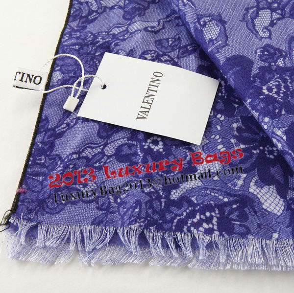 Valentino Scarves Cashmere VT6735D Purple