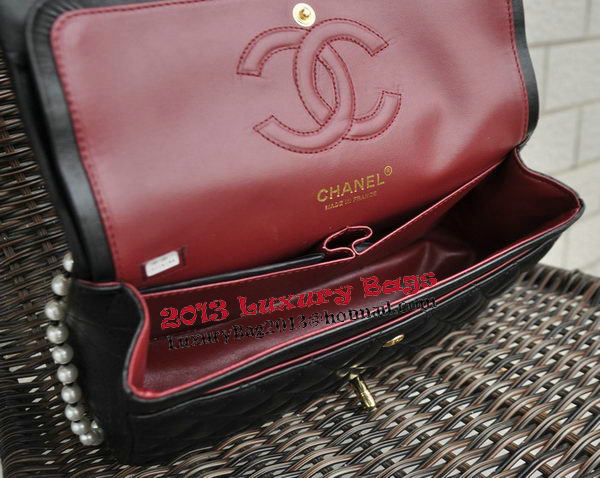 Chanel 2.55 Series Bags Sheepskin Leather A1112P Black