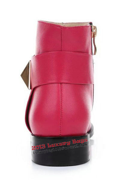 Valentino Sheepskin Leather Ankle Boot VT201 Rose