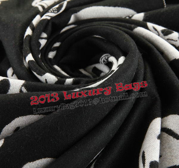 Alexander McQueen Scarves Cashmere MCQ04 Black