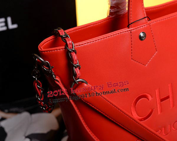 Chanel 31 Ruc Cambon Tote Bag A61888 Red